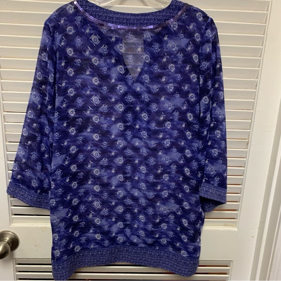 Chicos sheet blue blouse - Picture 5 of 5